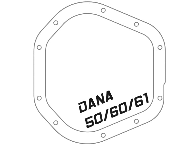 aFe 46-71100B for Pro Series Front Differential Cover 17-20 Ford Trucks (Dana60)
