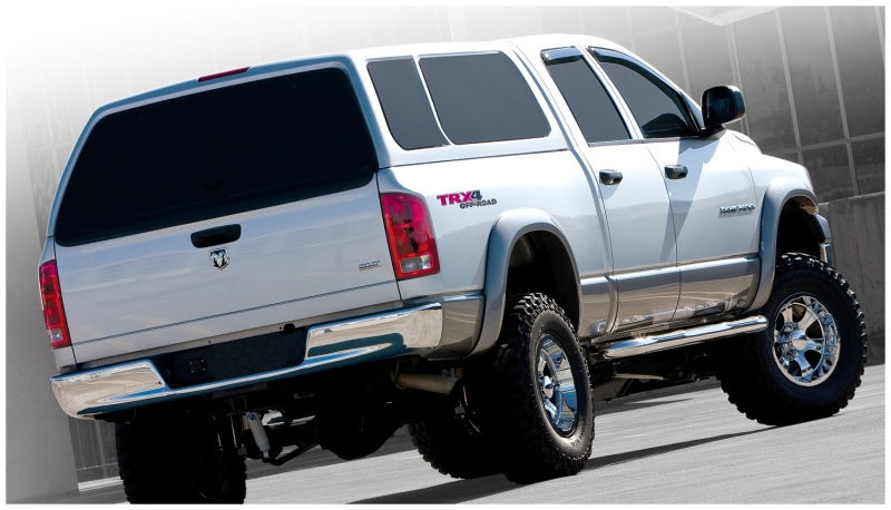 Bushwacker 02-08 50904-02 for Dodge Ram 1500 Fleetside Extend-A-Fender Style Flares 4pc 78.0/96.0i