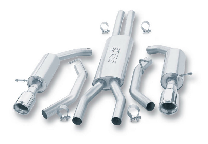 Borla 140008 Stainless Exhaust System for Kit for 2002 Ford Thunderbird 3.9L V8