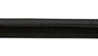 Vibrant -10 12000 for AN Black Nylon Braided Flex Hose .56in ID (50 foot roll)