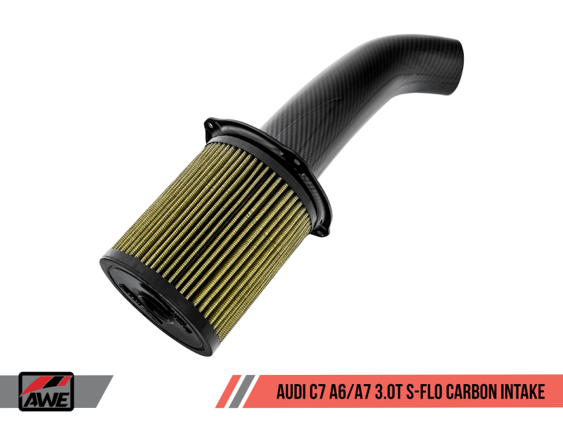 AWE 2660-15022 Tuning for Audi C7 A6 / A7 3.0T S-FLO Carbon Intake V2