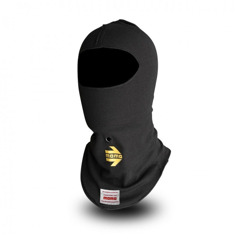 Momo Comfort MNXBALCOTBLK for Tech Balaclava One Size (FIA 8856-2000)-Black Wheel