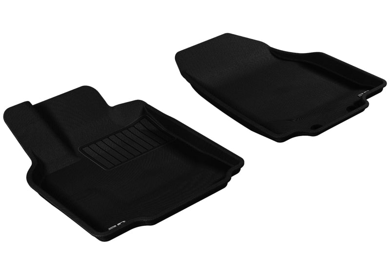 3D MAXpider L1MZ01711509 for 2007-2015 Mazda CX-9 Front Row Floormat - Black