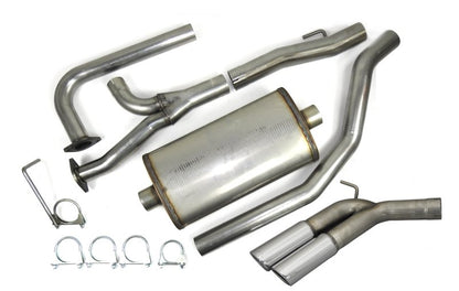 JBA 40-1403 T409 Stainless Dual CatBack Exhaust for 04-20 Nissan Titan 5.6L