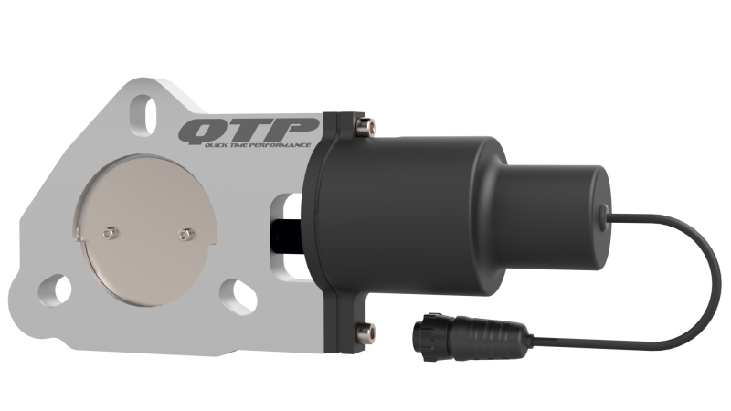 QTP 2.5in QTEC25 for Bolt-On QTEC Electric Cutout Valve - Single