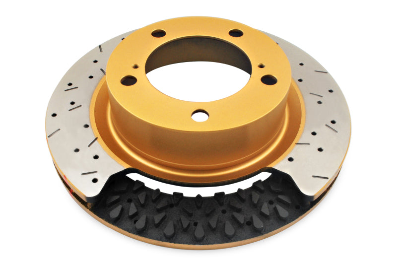 DBA 040X for 04 Pontiac GTO Front Drilled &amp; Slotted Street Series Rotor