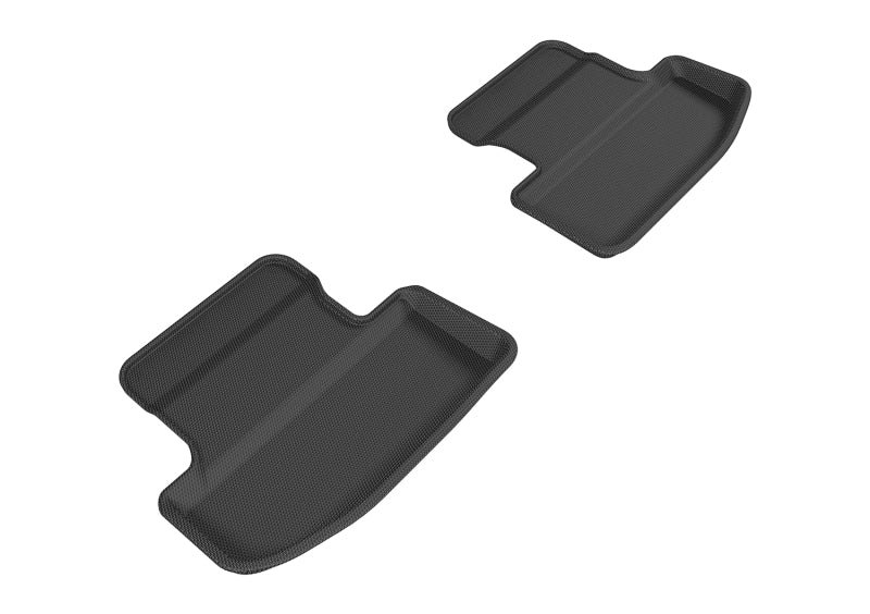 3D MAXpider L1FR08521509 for 2015-2020 Ford Mustang Kagu 2nd Row Floormats-Black