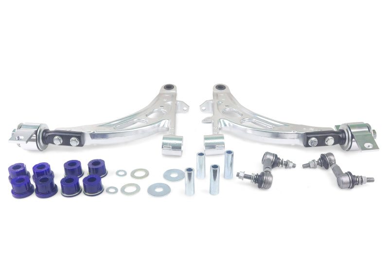 SuperPro 02-05 Subaru Impreza WRX / 04-06 WRX STI Front Lower Alloy Control Arm Kit