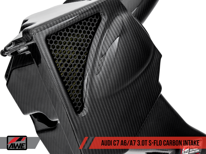 AWE 2660-15022 Tuning for Audi C7 A6 / A7 3.0T S-FLO Carbon Intake V2