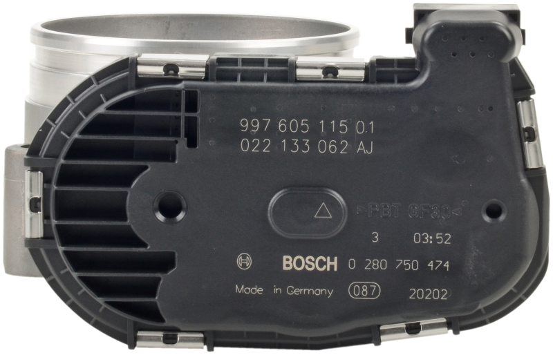 Bosch 00-01 0280750474 for Porsche 911 3.4L H6 Throttle Body Assembly Fusion