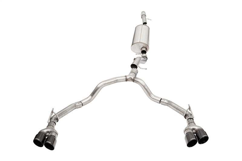 CORSA 21129BLK 3.5&quot; Sport C/B Exhaust System Black for 21-22 GMC Yukon 6.2L