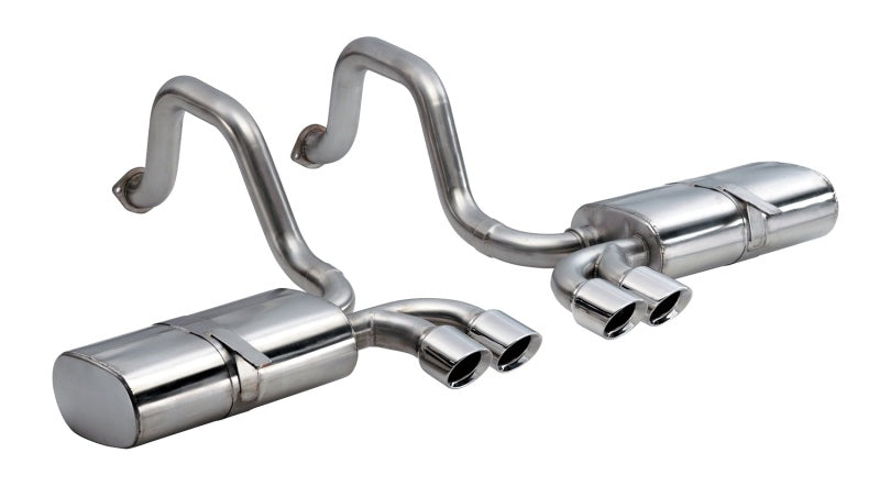 Corsa 14111 Sport Axle-Back Exhaust System for 97-04 Chevy Corvette C5/Z06 5.7L