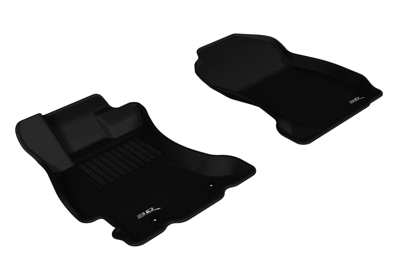 3D MAXpider L1SB00911509 for 14-18 Subaru Forester Kagu 1st Row Floormats-Black