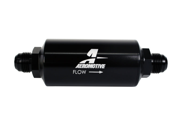 Aeromotive In-Line 12385 for Filter AN -10 size Male 10 Micron Microglass Element-Bright-
