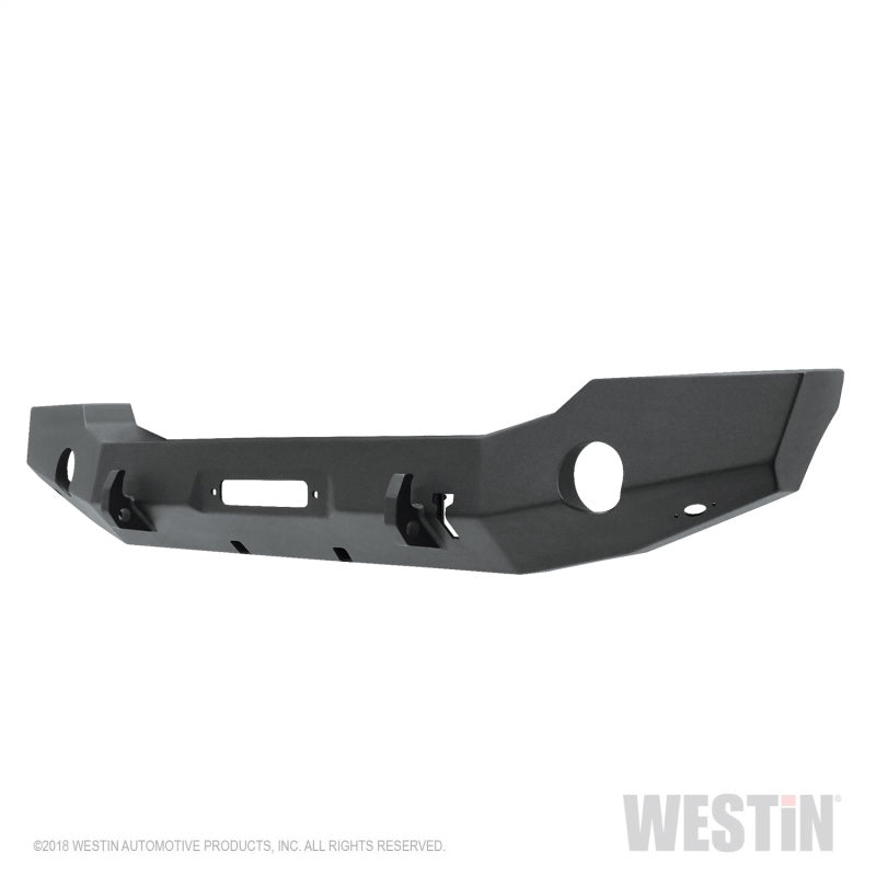 Westin 18-20 59-80105 for Jeep Wrangler JL WJ2 Full Width Front Bumper-Textured Black