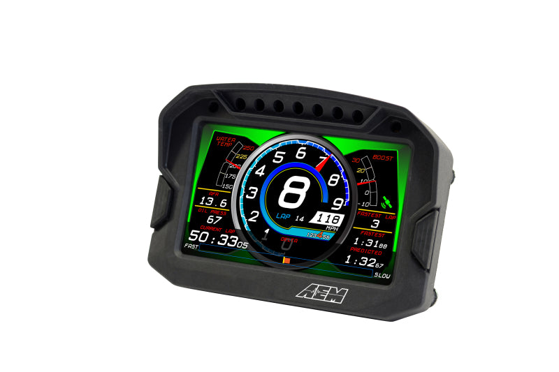 AEM 30-5602 for CD-5G Carbon Digital Dash Display W/ Interal 10Hz GPS Antenna