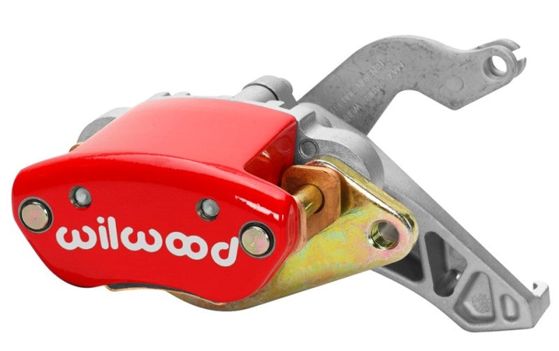 Wilwood 120-12070-RD Caliper-MC4 Mechanical-L/H w/ Logo 1.19in Piston .81in Disc