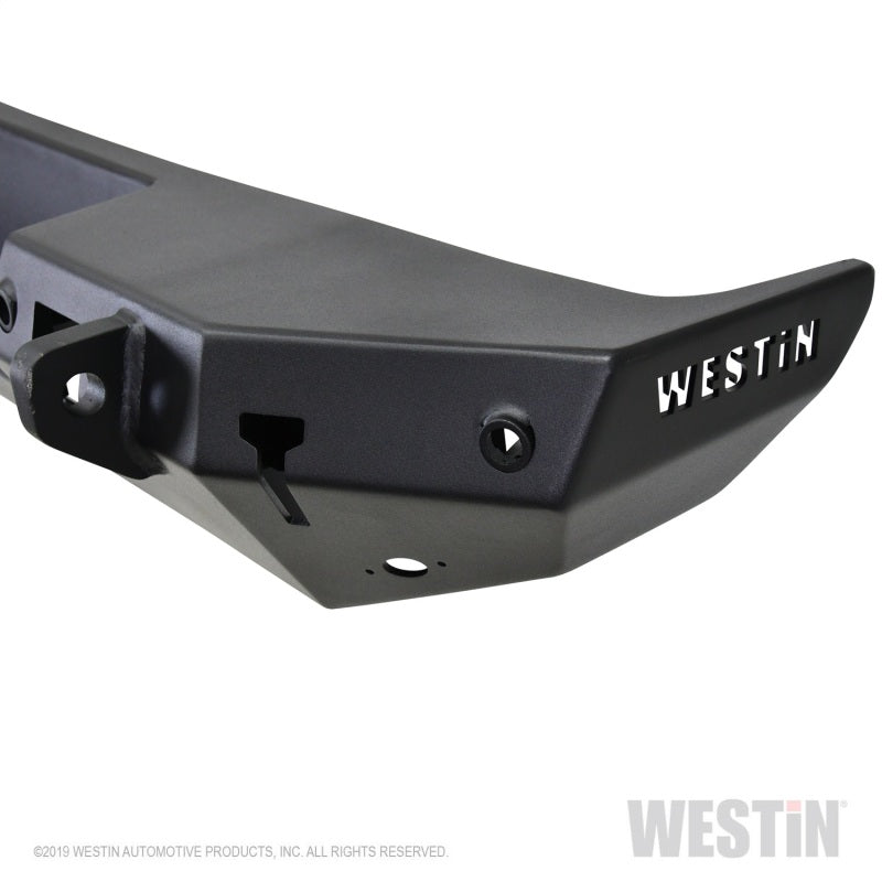 Westin 18-19 59-82045 for Jeep Wrangler JL WJ2 Rear Bumper w/ Sensors (Excl. Wrangler JK)-Textu 42560