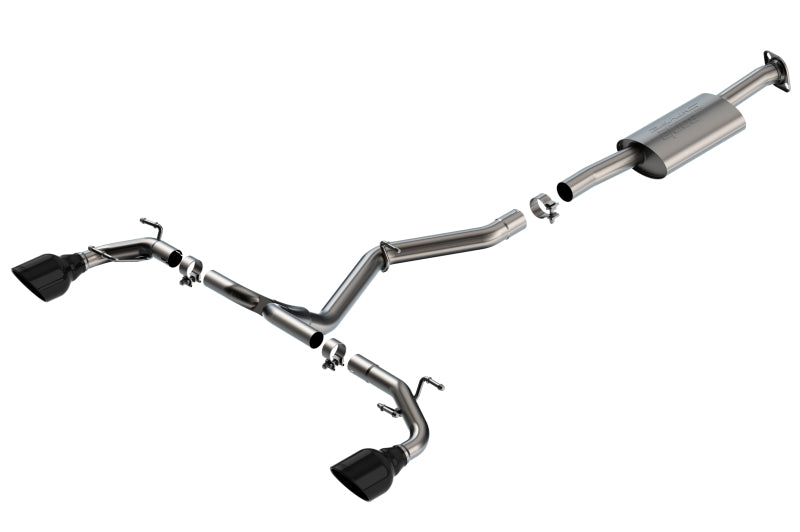 Borla 140909BC S-Type Catback Exhaust for 22-24 Subaru BRZ/Toyota GR86