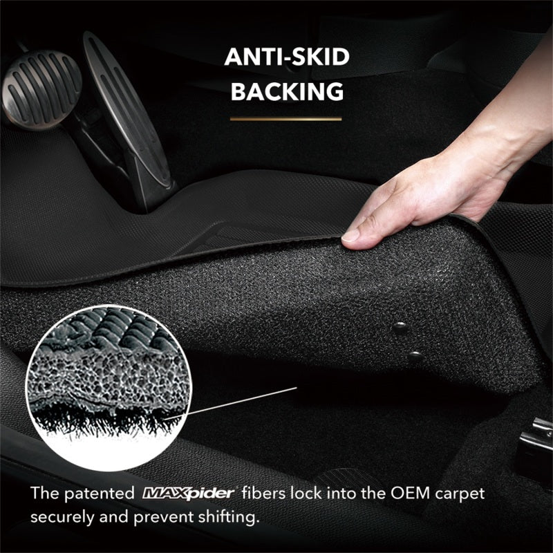 3D MAXpider L1LX05111509 for 15-20 Lexus NX/NX Hybrid Front Row Floormat-Black