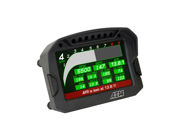AEM 30-5602 for CD-5G Carbon Digital Dash Display W/ Interal 10Hz GPS Antenna