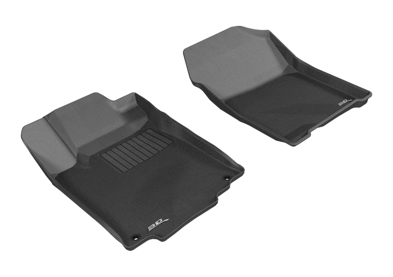 3D MAXpider L1HD04311509 for 2012-2016 Honda CR-V Front Row Floormat - Black