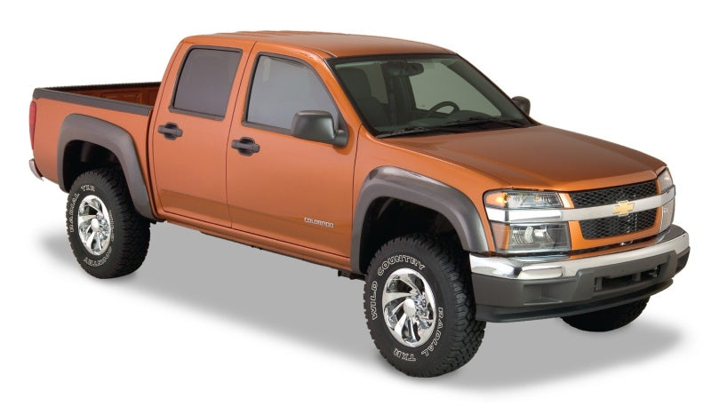 Bushwacker 04-12 41028-02 for GMC Canyon Extend-A-Fender Style Flares 2pc 61.1/72.8in Bed-Black