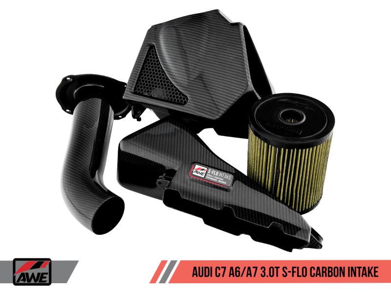 AWE 2660-15022 Tuning for Audi C7 A6 / A7 3.0T S-FLO Carbon Intake V2