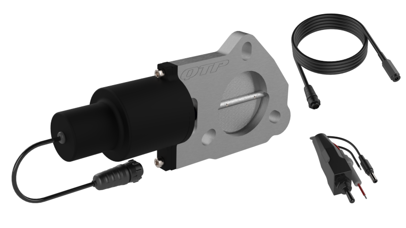 QTP 2.25in QTEC225 for Bolt-On QTEC Electric Cutout Valve - Single