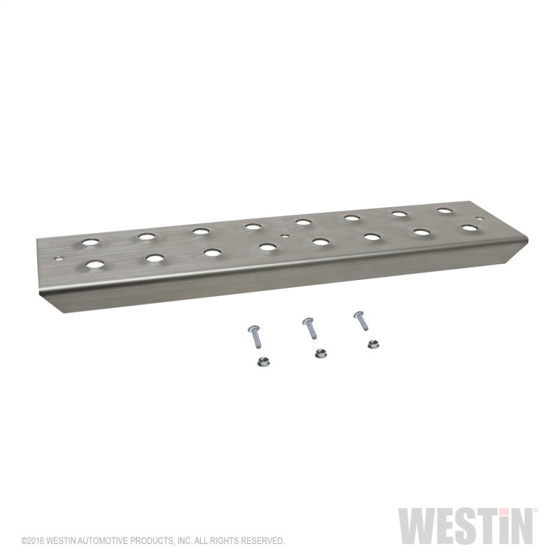 Westin 15in 56-100015 for Step Plate w/screws (Set of 2) Stainless Steel (Alum)/