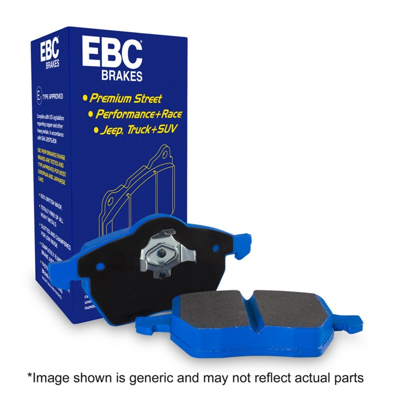 EBC 01-07 DP51118B for BMW M3 E46 3.2L Bluestuff Rear Brake Pads