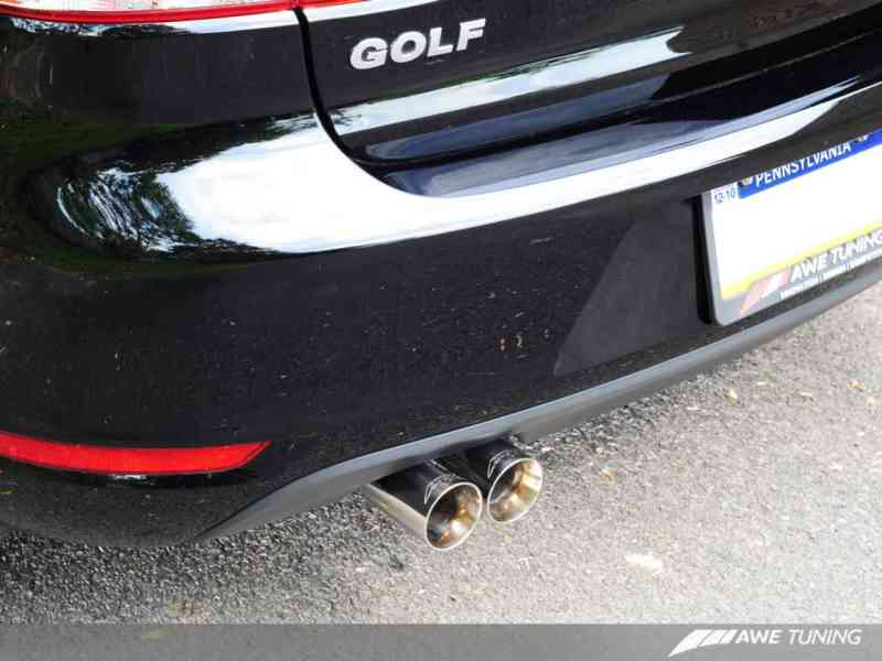 AWE 3010-22020 Tuning for 2.5L Golf/Rabbit Catback Performance Exhaust