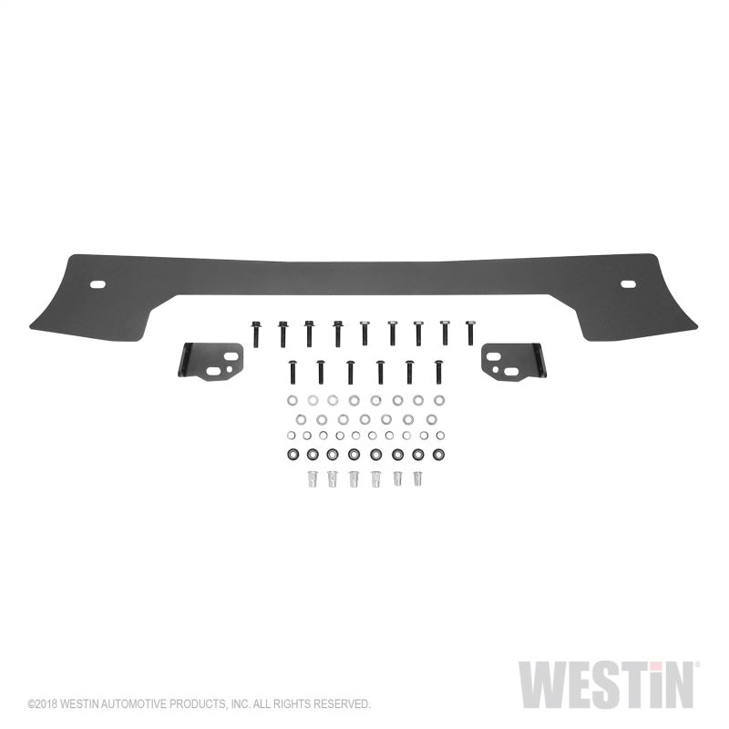 Westin 18-19 59-80095 for Jeep Wrangler JL Front Bumper Skid Plate-Textured Black Fit