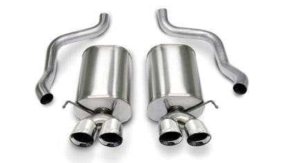 Corsa 14169 Sport Exhaust System for Axle-Back 05-08 Chevy Corvette C6 6.0L/6.2L