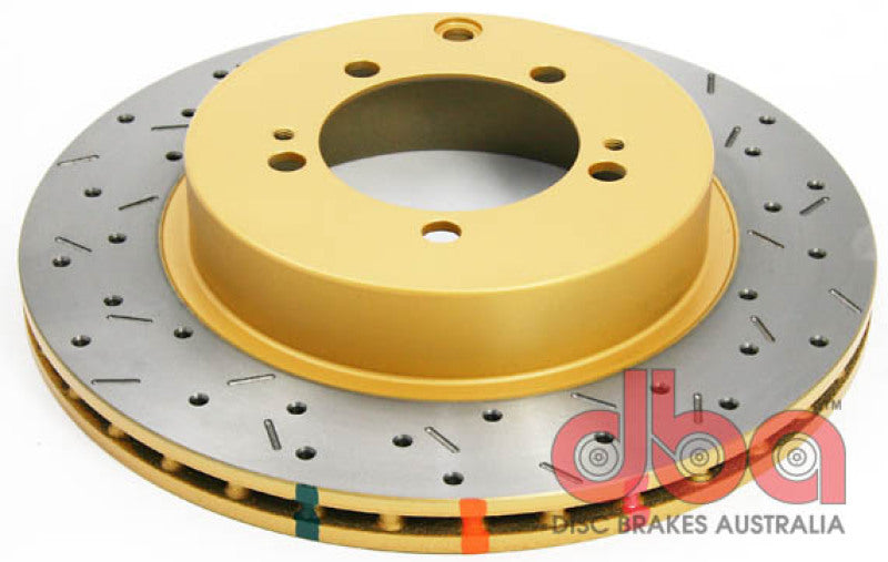 DBA 03-05 4419XS for Evo 8/9 Rear Drilled &amp; Slotted 4000 Series Rotor