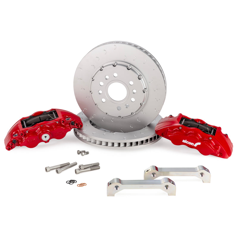 Alcon BKF1559AX75 Off Road Front Big Brake Kit -Red for 21-24 Dodge Ram TRX 1500